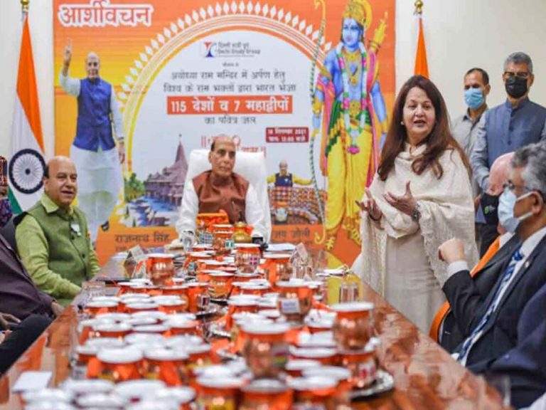 అయోధ్య రాముడి కోసం 115 దేశాల నుంచి నీరు… ఎందుకంటే…