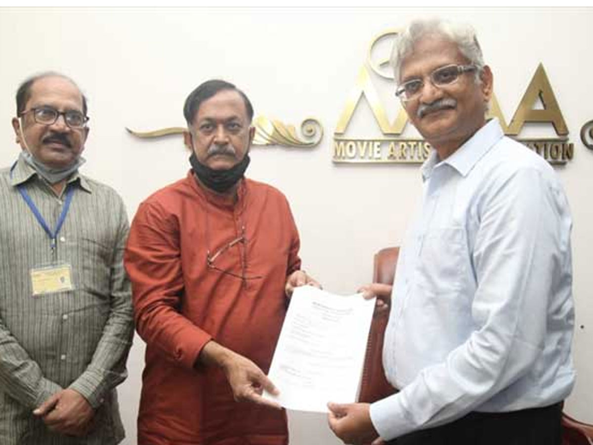 ‘మా’ అధ్యక్ష పదవికి సీవీఎల్‌ నామినేషన్‌