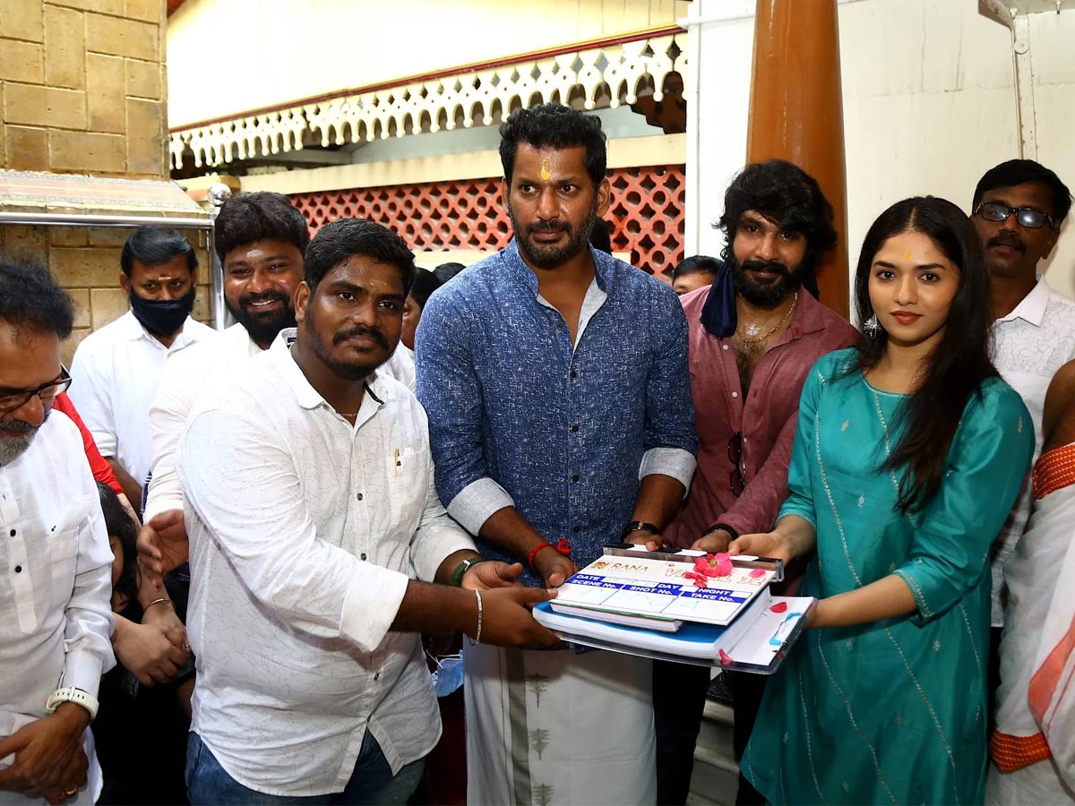 రానా ప్రొడక్షన్స్: విశాల్ పాన్ ఇండియా మూవీ ప్రారంభం