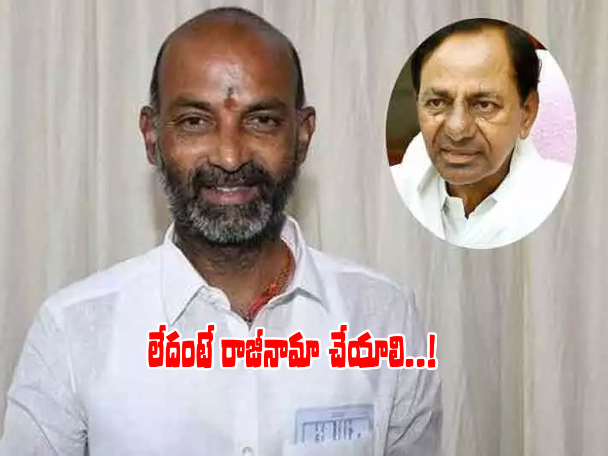 కేసీఆర్‌ ఆ లేఖ బయటపెట్టాలి.. లేదంటే రాజీనామా చేయాలి..!