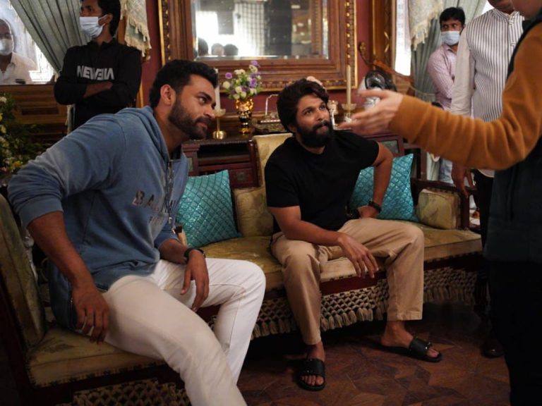 “ఫన్ అండ్ ఫ్రస్టేషన్”లో ఐకాన్ స్టార్… సెట్ లో హంగామా