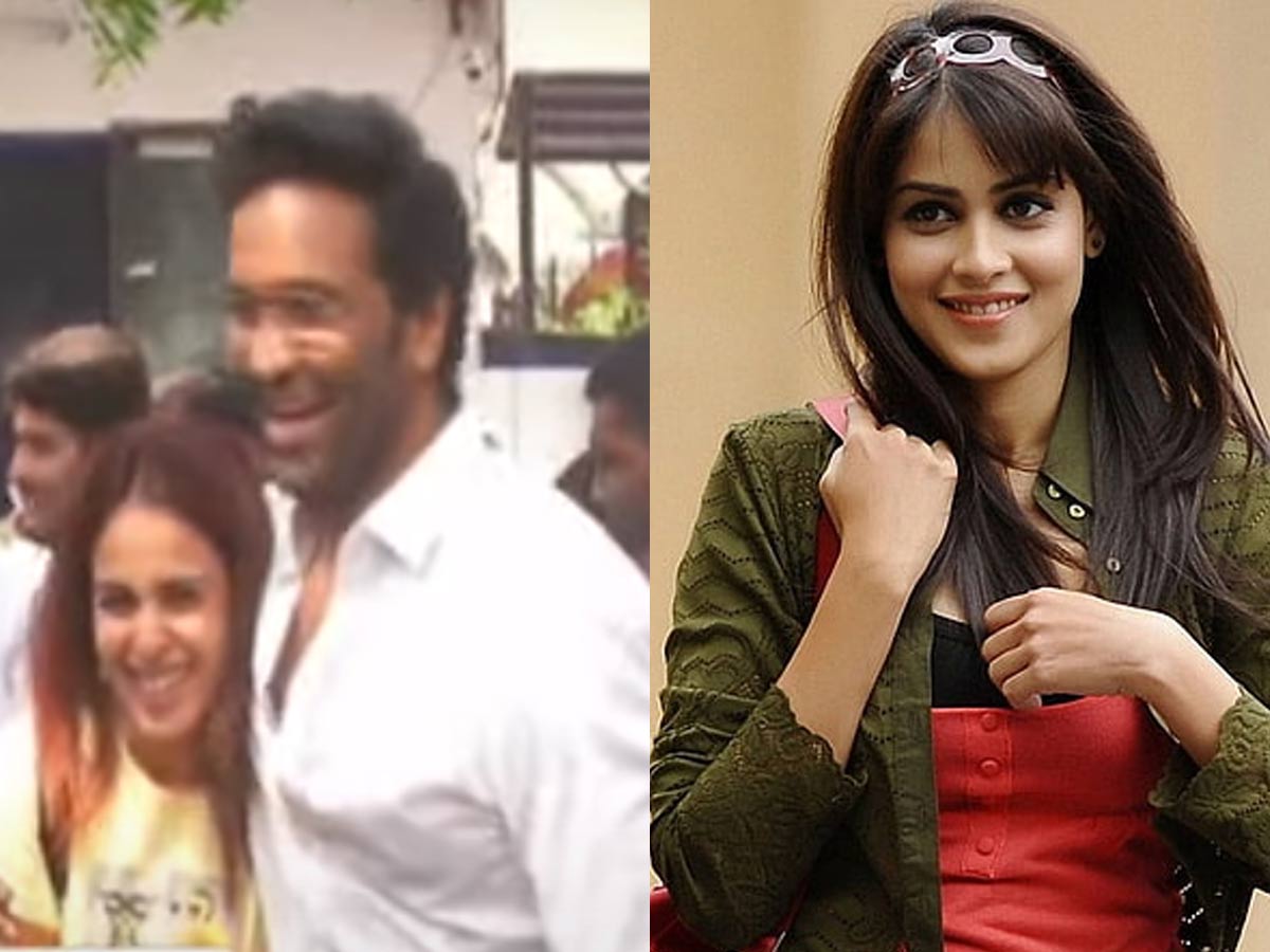 “మా” ఎలక్షన్స్ : ఓటు వేయడానికి వచ్చిన జెనీలియా