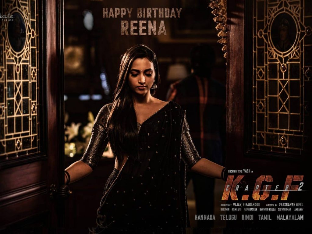 Srinidhi Shetty Look from KGF2 Movie