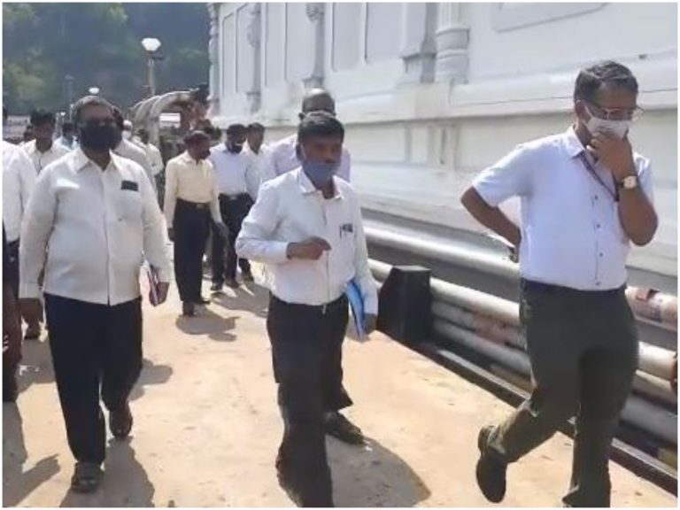 శ్రీశైలంలో కేఆర్‌ఎంబీ ప్రతినిధుల పర్యటన