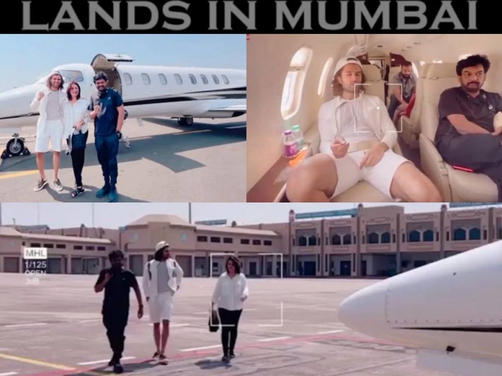 Team LIGER lands in Mumbai for another crazy schedule