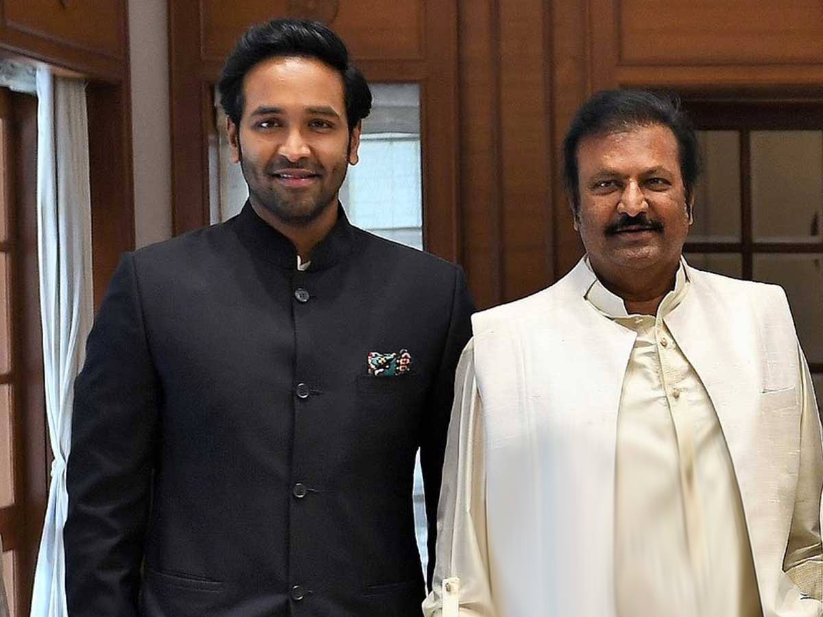 నా క్రమశిక్షణకు విష్ణు వారసుడు: మోహన్ బాబు