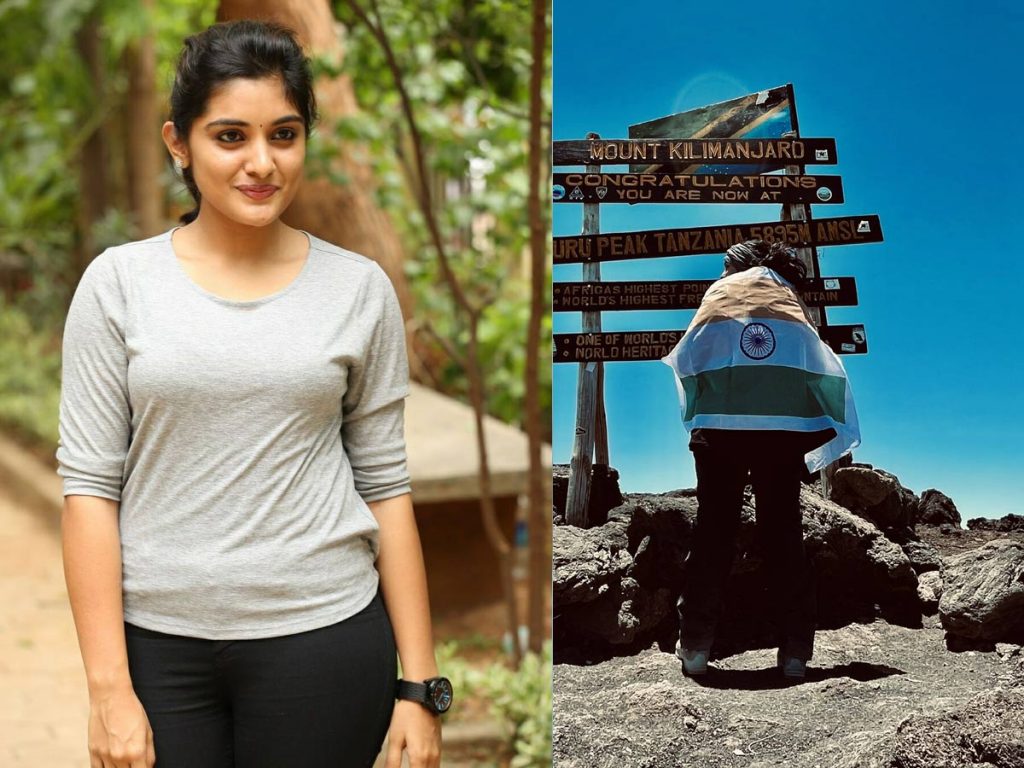 Nivetha Thomas climbs the World’s highest single free mountain ‘Mount Kilimanjaro’