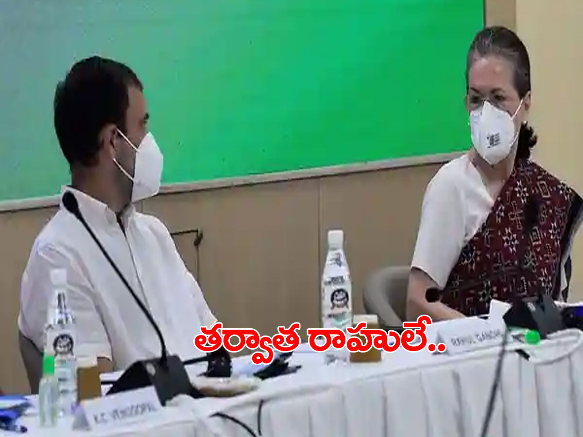 సోనియా తర్వాత రాహుల్‌కే పగ్గాలు.. ప్రతిపాదనకు అంతా మద్దతు..!