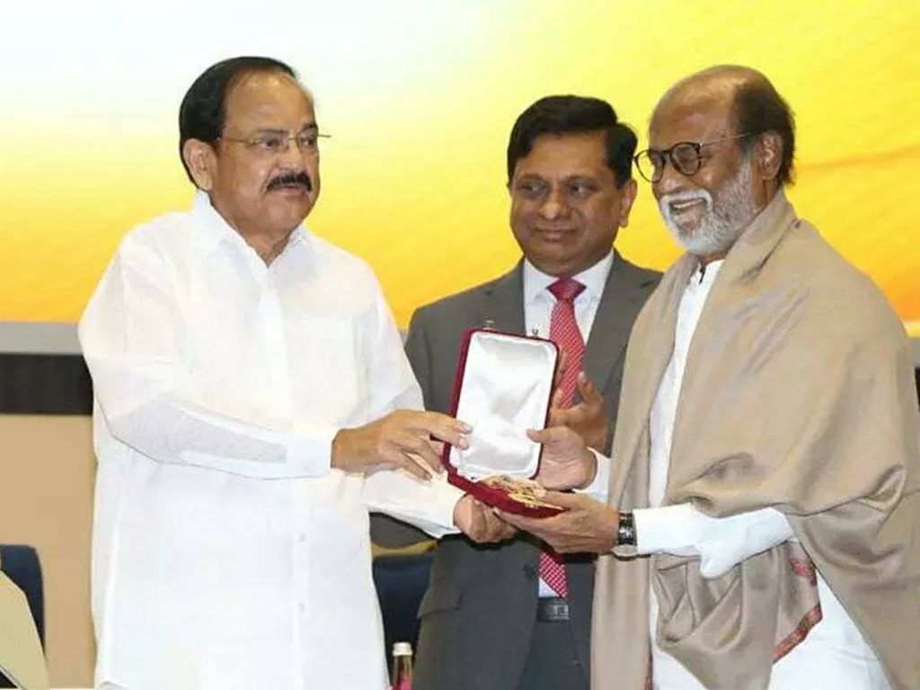 Rajinikanth dedicates Dadasaheb Phalke award to K Balachander