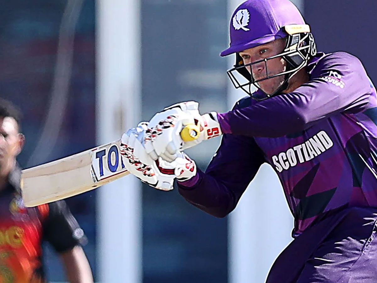స్కాట్లాండ్‌ బ్యాటర్‌ అరుదైన ఘనత…