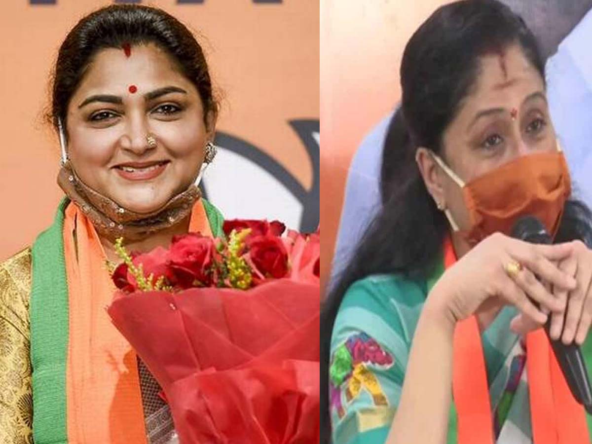 విజ‌యశాంతితో పాటు కుష్బూకు బీజేపీలో కీల‌క ప‌ద‌వులు…