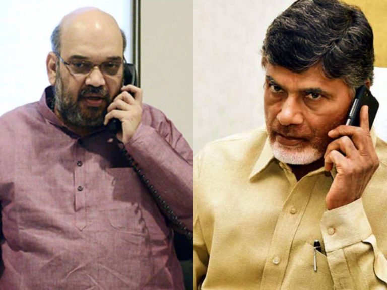 చంద్రబాబుకు ఫోన్‌ చేసిన అమిత్‌ షా..