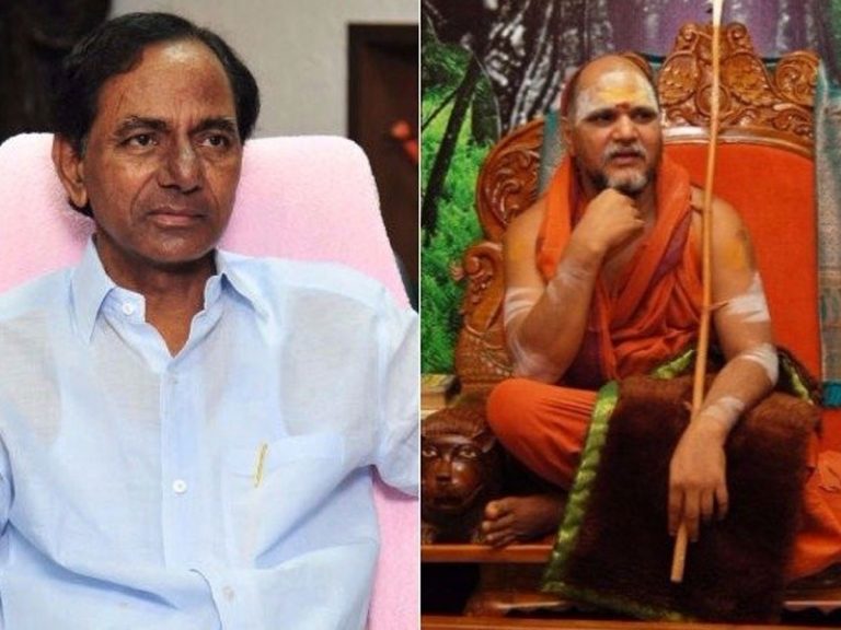 సీఎం కేసీఆర్ చరిత్రలో నిలిచిపోతారు : స్వరూపానందేంద్ర