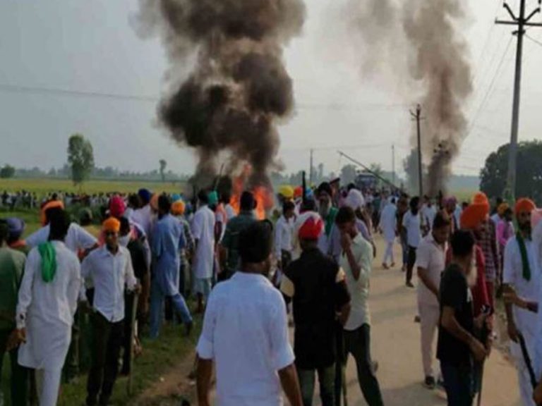 యూపీలో రైతుల ఆందోళన హింసాత్మకం..ఎనిమిది మంది మృతి