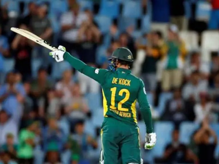 మోకాలు పైన కూర్చొనన్నందుకు డికాక్ పై వేటు…