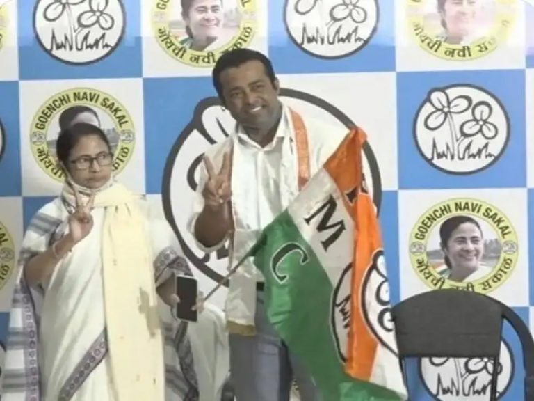 రాజకీయాల్లోకి ఎంట్రీ ఇచ్చిన భారత స్టార్ టెన్నిస్ ఆటగాడు