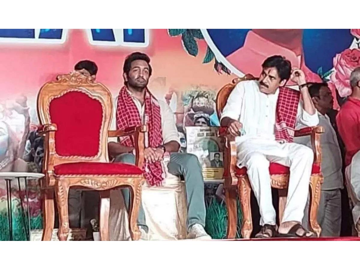 పవన్, మంచు విష్ణుల ముచ్చట్లు .. వీడియో వైరల్..