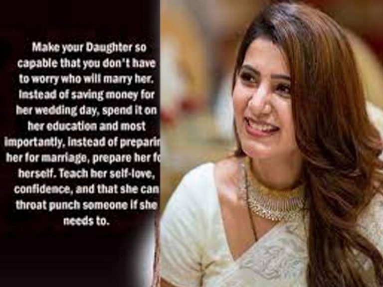 పెళ్లిపై సమంత ఆసక్తికర వ్యాఖ్యలు.. తల్లిదండ్రులు ఇలా చేయాలంటూ పోస్ట్