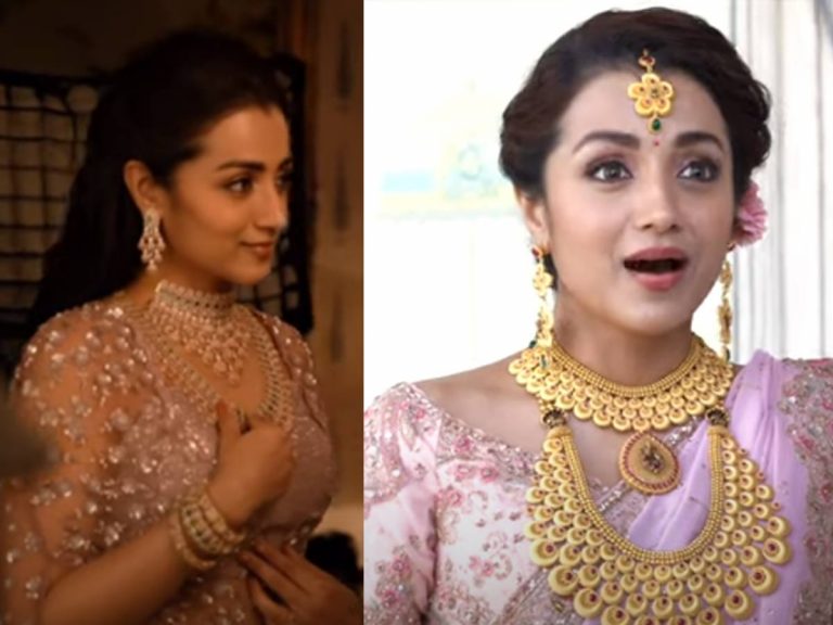 GRT జ్యూవెల్లర్స్ యాడ్ లో మెరిసిన అందాల భామ త్రిష