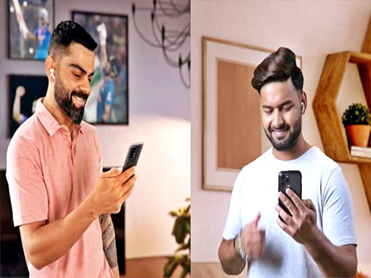 ఆసక్తి రేపుతున్న కొత్త యాడ్.. పంత్‌ను టీజింగ్ చేసిన విరాట్ కోహ్లీ