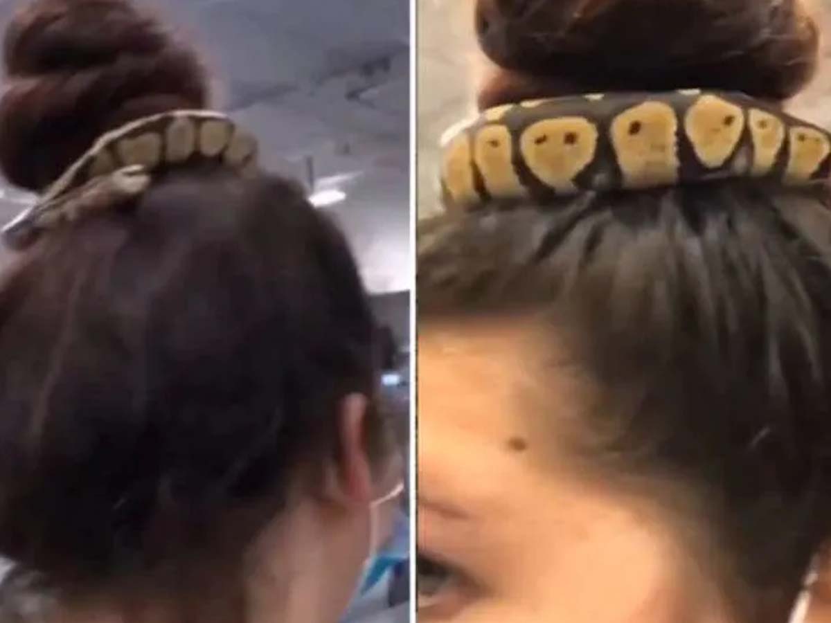 ఇదేం ఫ్యాష‌న్‌రా బాబు… ఆమెను చూసి ప‌రుగులు తీస్తున్నారు…