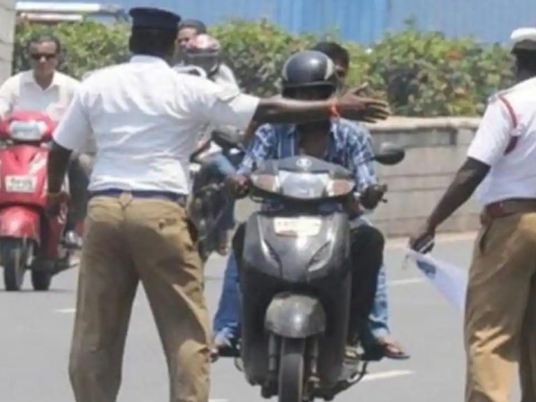 హోండా యాక్టివాపై 117 చ‌లానాలు… య‌జ‌మాని అరెస్ట్‌…