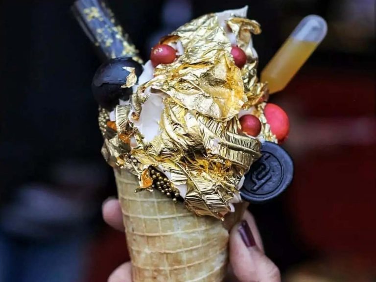 ఇది 24 క్యారెట్ల బంగారం కాదు…ఐస్ క్రీమ్…