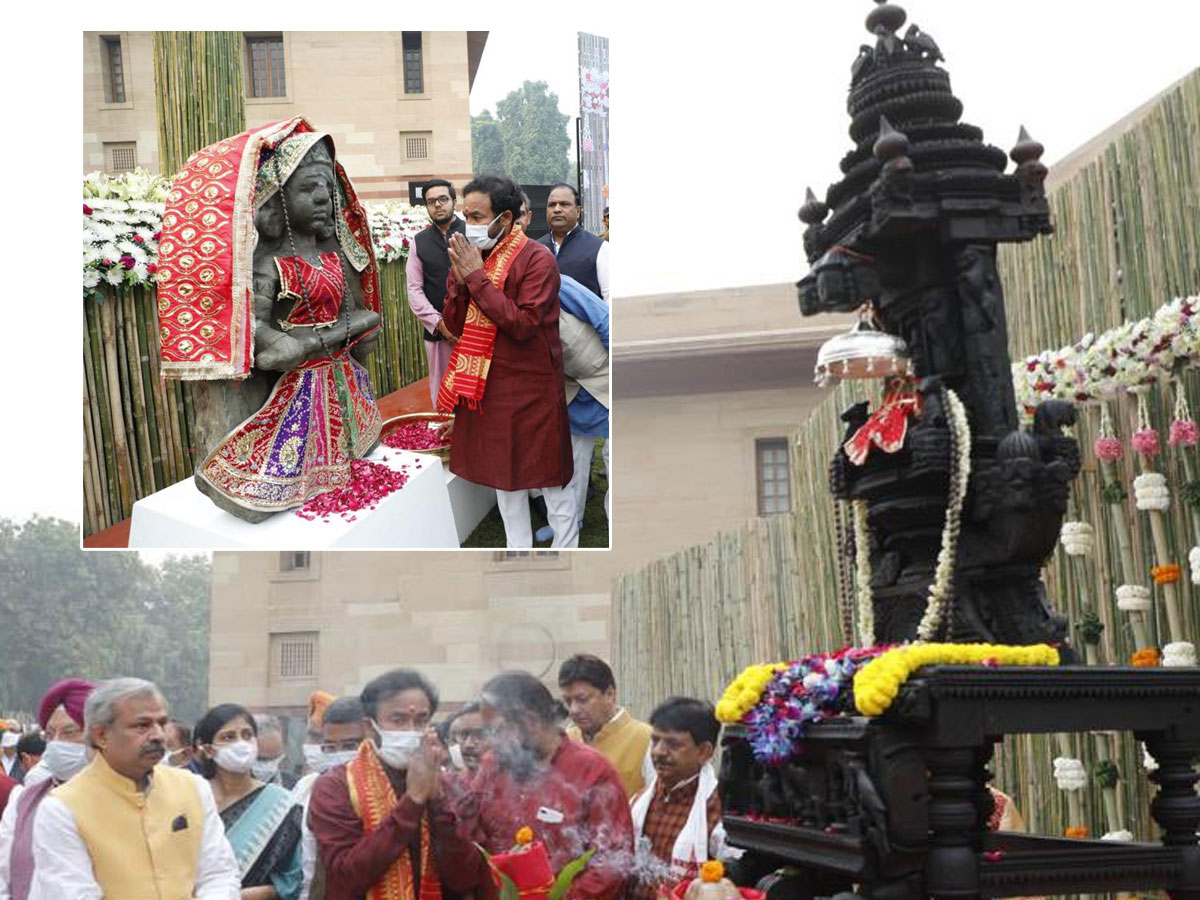 దొంగిలించిన విగ్రహం వందేళ్ల తర్వాత భారత్‌కు.. యూపీకి అప్పగించిన కిషన్‌రెడ్డి