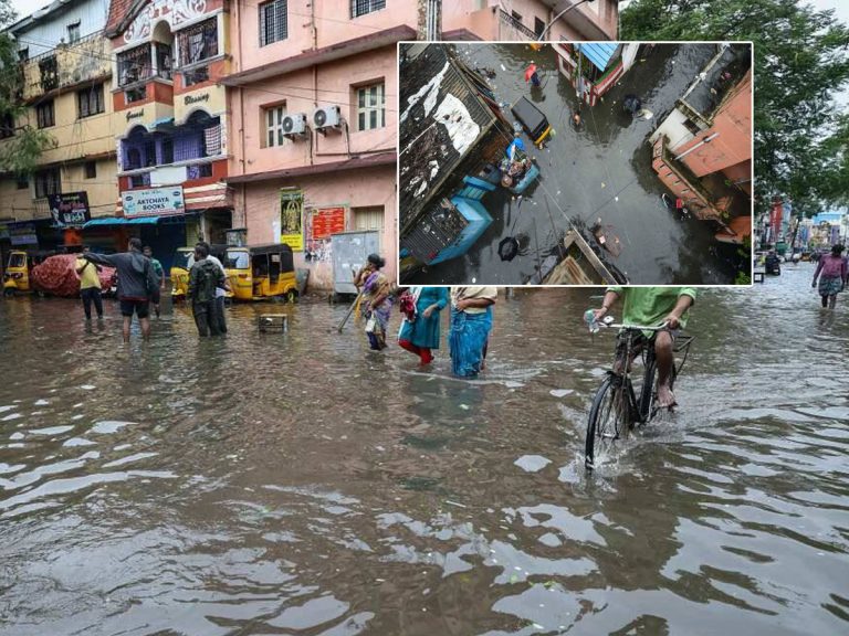 4 రోజులుగా నీళ్లలోనే చెన్నై.. తిండిలేక అవస్తలు..!