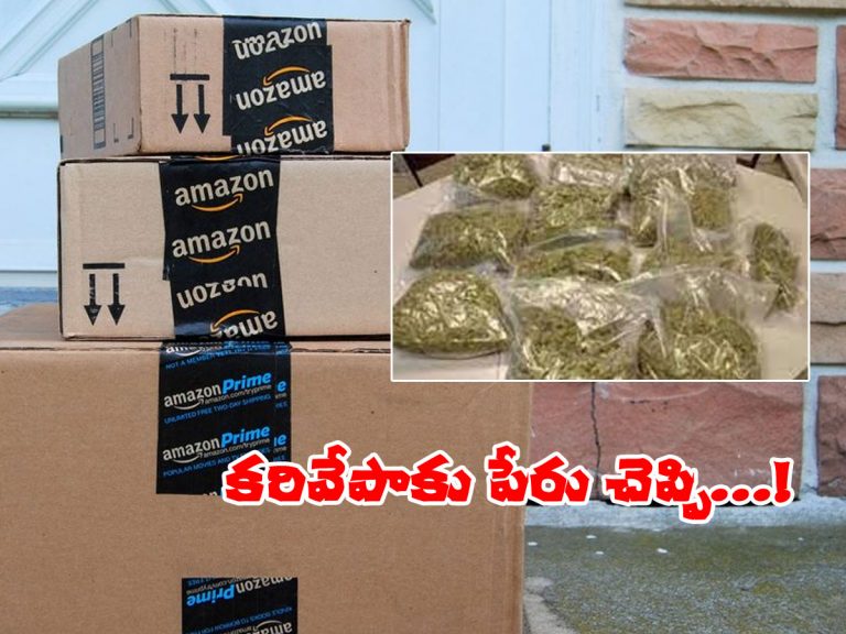 విశాఖ టు మధ్యప్రదేశ్‌.. అమెజాన్‌ ద్వారా గంజాయి..!