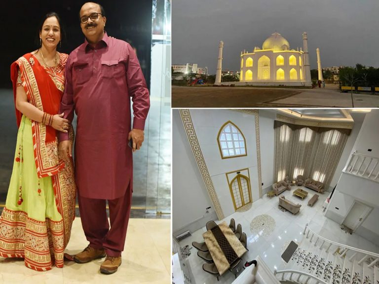 భార్య‌కు తాజ్ మ‌హ‌ల్‌ను గిఫ్ట్‌గా ఇచ్చిన భ‌ర్త‌…