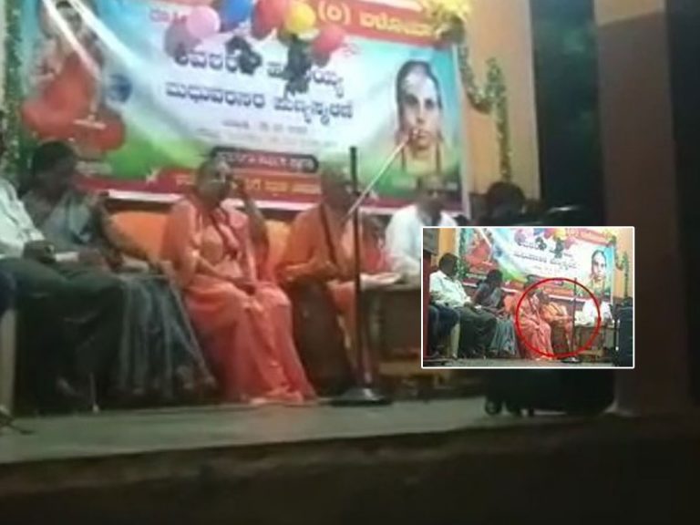 తన జన్మదిన వేడుకల్లో ప్రసంగిస్తూ ప్రాణాలు విడిచిన స్వామీజీ..