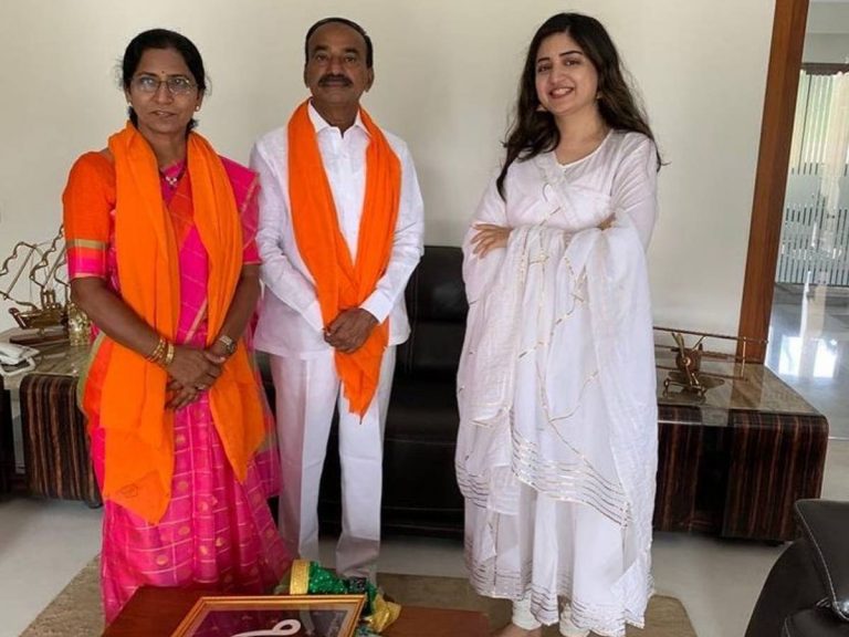 ఈటలతో పూనమ్ మీటింగ్…బీజేపీలో చేరనుందా?