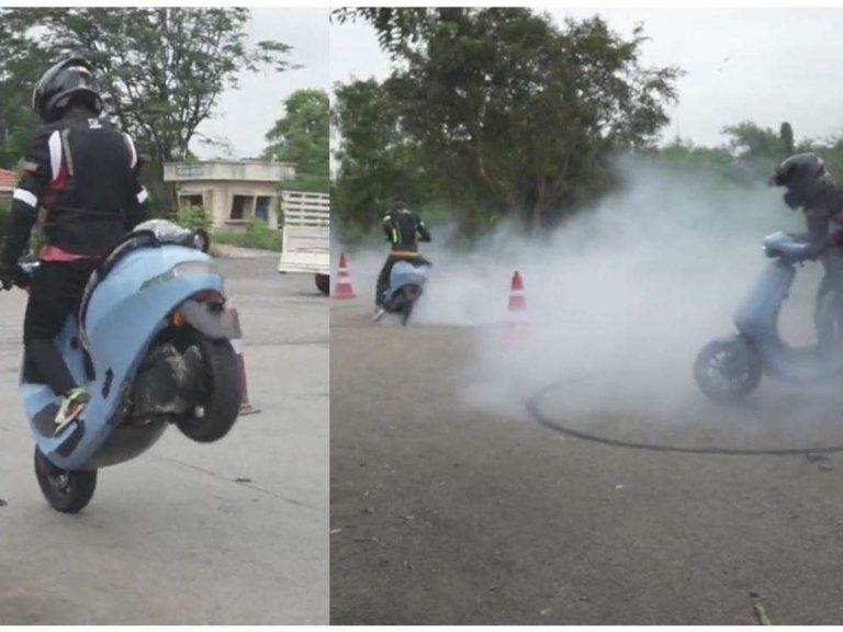 స్పోర్ట్ బైక్ త‌ర‌హాలో ఎల‌క్ట్రిక్ స్కూట‌ర్‌…