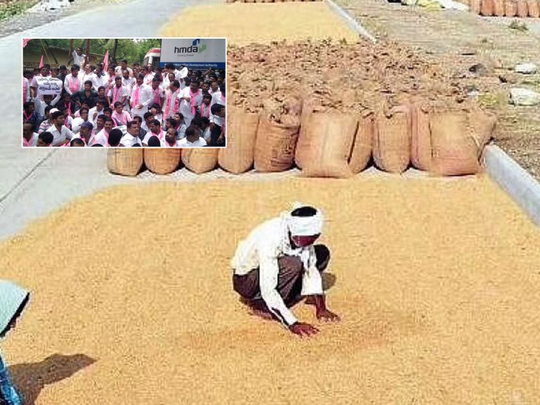 కేంద్రంపై పోరాటం.. రాష్ట్రవ్యాప్తంగా టీఆర్ఎస్‌ ధర్నాలు