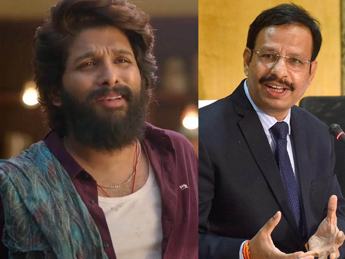 అల్లు అర్జున్ కు షాక్‌ ఇచ్చిన సజ్జనార్‌