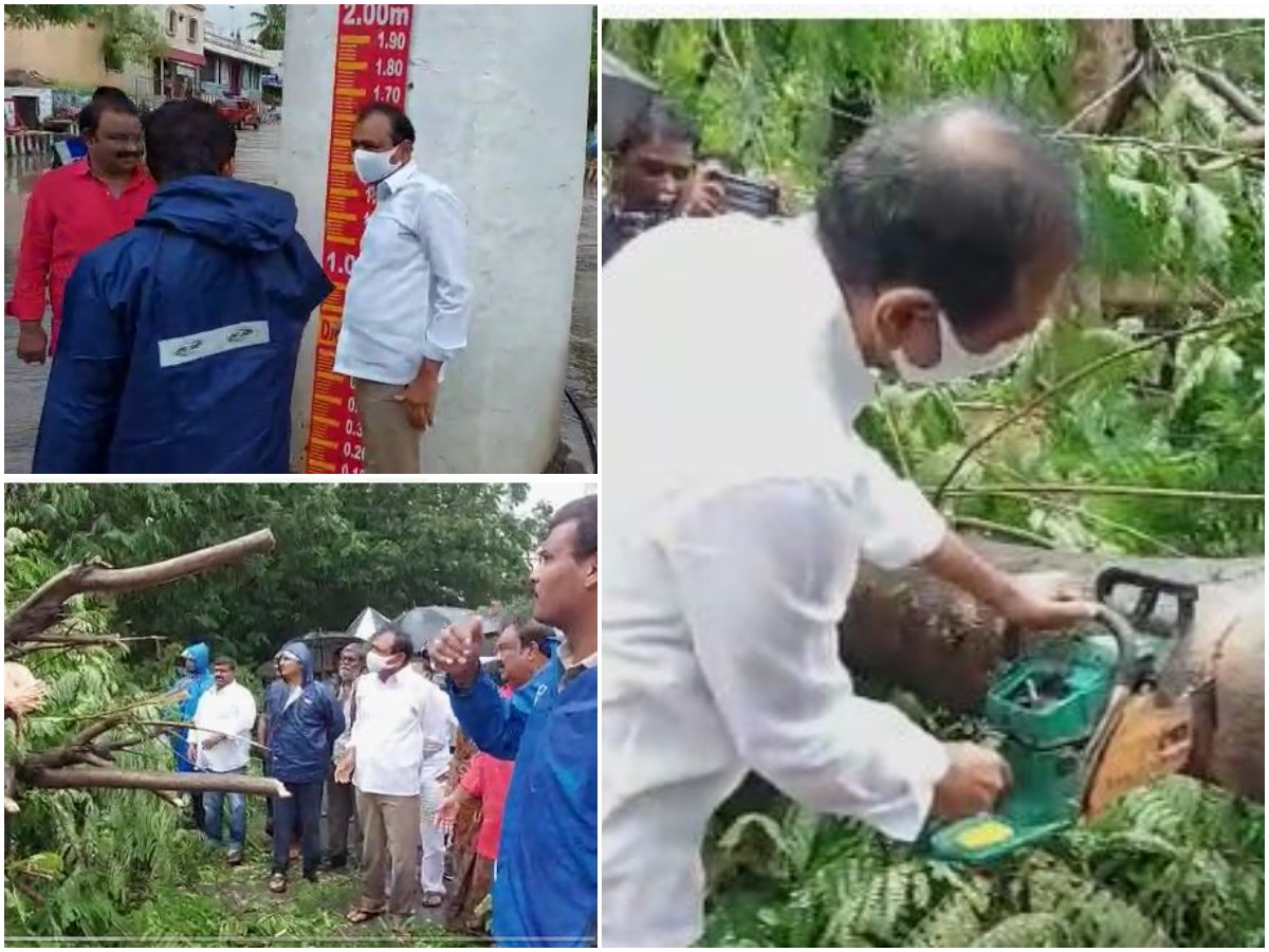 తిరుపతిలో ఎమ్మెల్యే భూమన సుడిగాలి పర్యటన