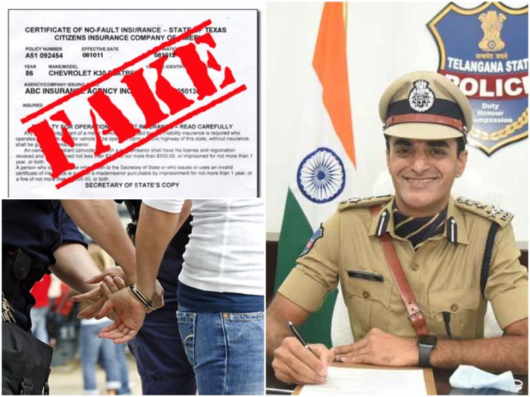 నకిలీ ఇన్స్యూరెన్స్‌ల దందా..10మందిపై కేసులు