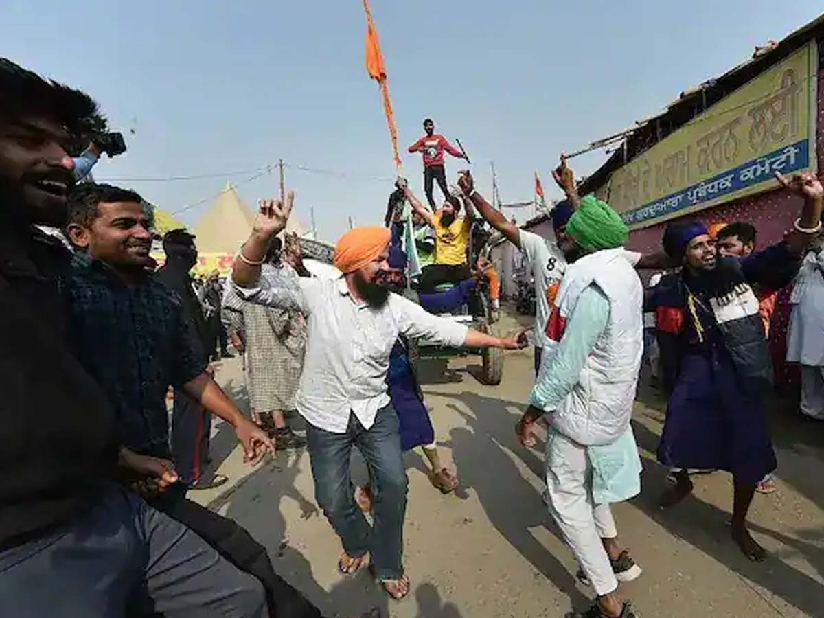 దేశ వ్యాప్తంగా రైతుల సంబరాలు