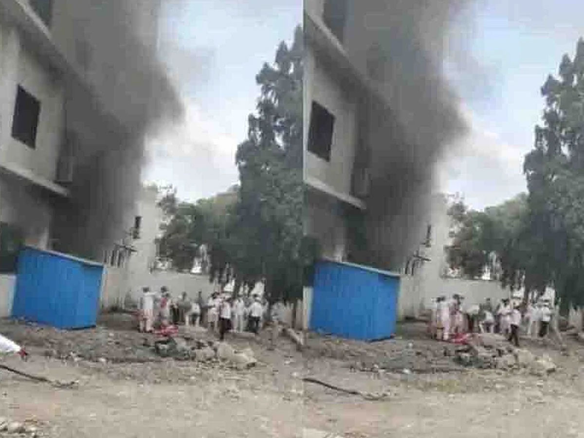 ఐసీయూ మంటలు.. ఆరుగురు కరోనా రోగులు మృతి