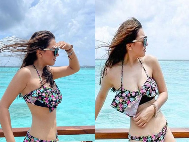 బీచ్ ఒడ్డున.. బికినీలో బన్నీ బ్యూటీ.. సెగలు రేపుతోందిలా