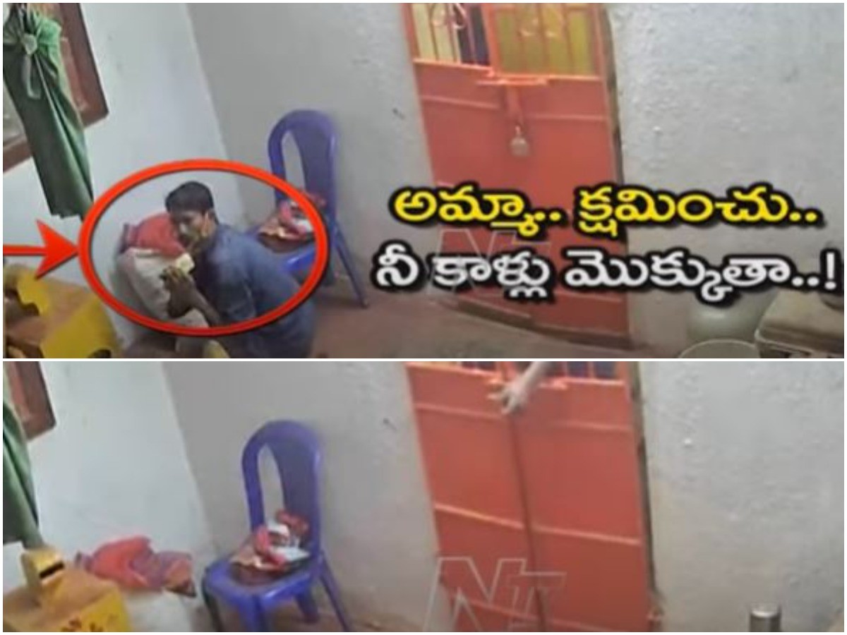 వీడు మాములు దొంగ కాదు…అమ్మవారికి దండం పెట్టి దోపిడీ