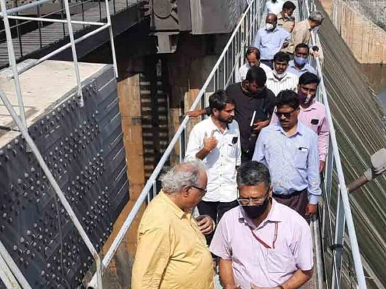 సాగర్ అధికారులతో సమావేశమైన కేఆర్ఎంబీ బృంద సభ్యులు