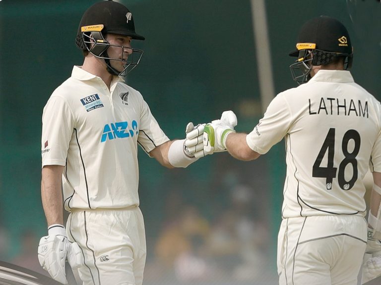 కాన్పూర్ టెస్టులో పుంజుకున్న న్యూజిలాండ్