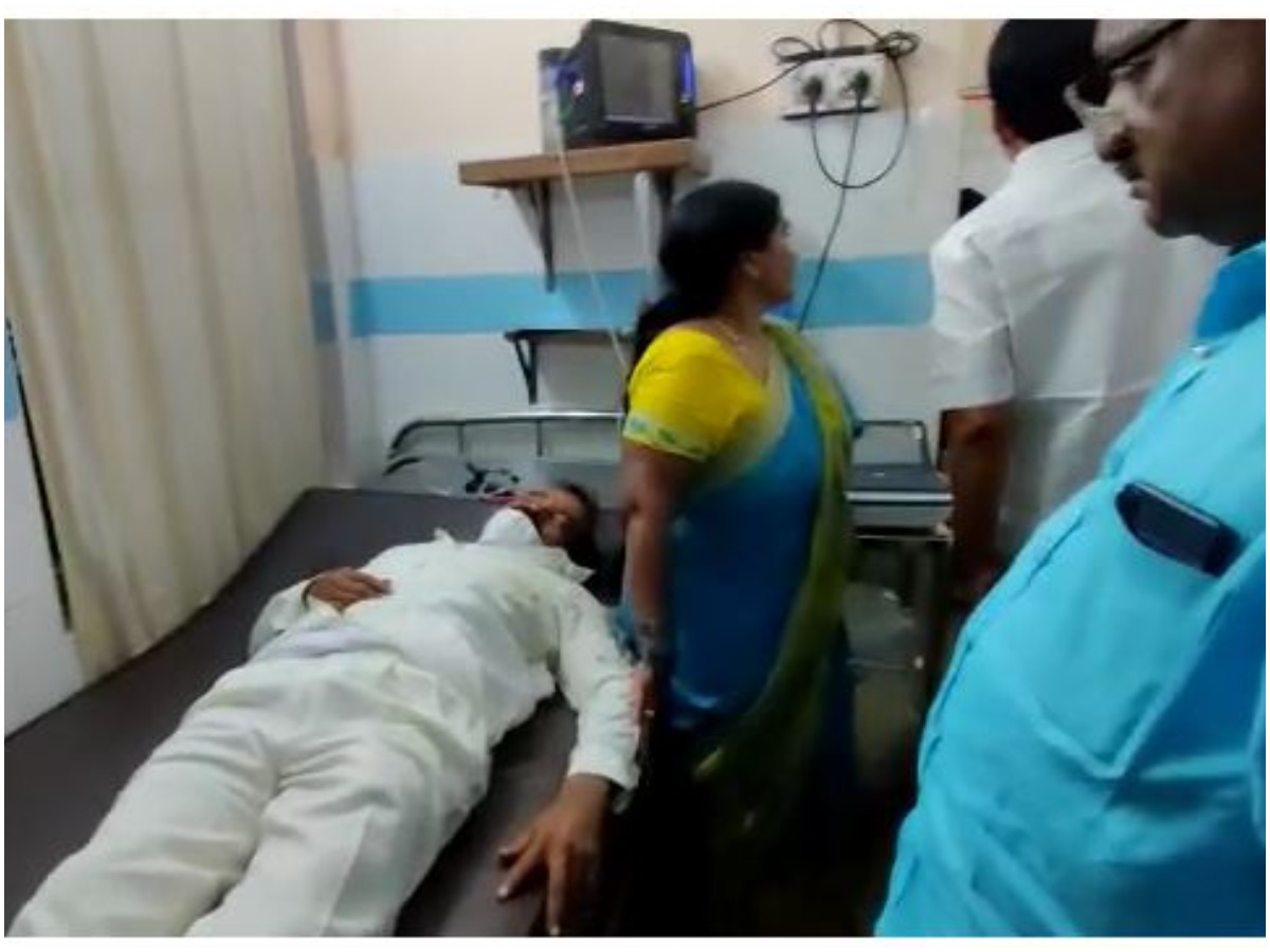 పోలీసుల వేధింపులు.. టీడీపీ నేత ఆత్మహత్యాయత్నం