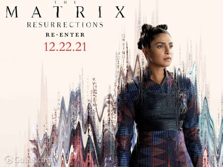 మ్యాట్రిక్స్ రీసరెక్షన్స్‌లో ప్రియాంక ఫస్ట్ లుక్ రిలీజ్…