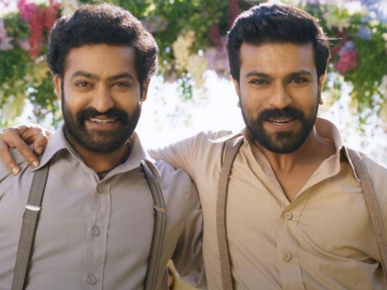 RRR promotions : చెర్రీ, తారక్ ప్లాప్ సినిమాలపై యాంకర్ పంచులు