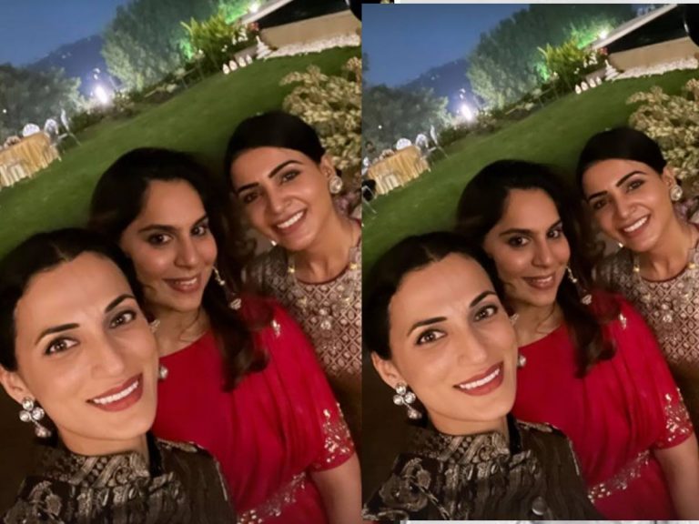 మెగా కోడలితో సమంత సంబరాలు.. ఫోటో వైరల్