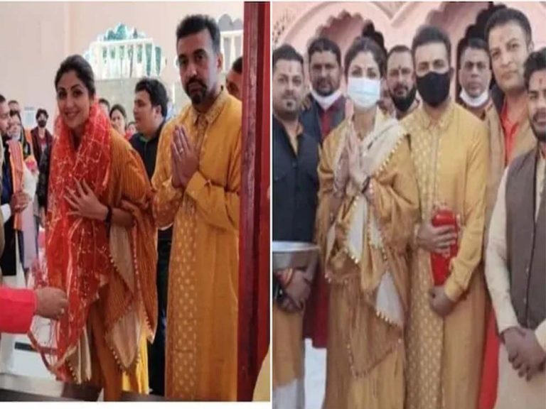 ధర్మశాలను సందర్శించిన శిల్పా, రాజ్‌కుంద్రా