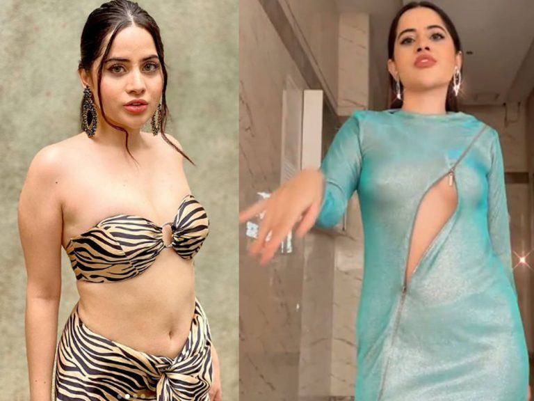 డ్రెస్ కాదు ముందు బ్రా వేసుకో..  హీరోయిన్ పై నెటిజన్స్ ఫైర్